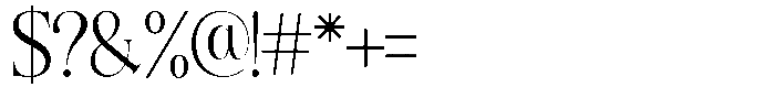 Angelons Variable Black Expanded Font OTHER CHARS