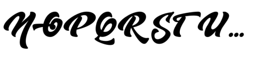Angelos Regular Font UPPERCASE