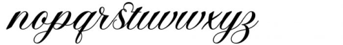 Angelta Script Regular Font LOWERCASE