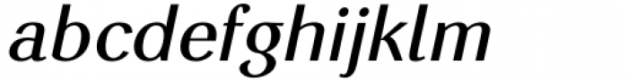 Angelviews Semi Bold Italic Font LOWERCASE