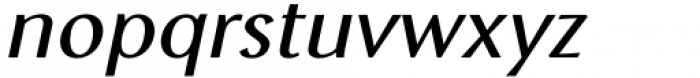 Angelviews Semi Bold Italic Font LOWERCASE
