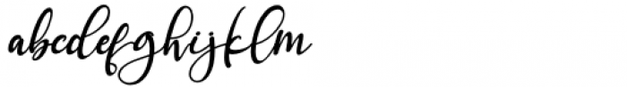 Angelynn Monogram Alternate Italic Font LOWERCASE