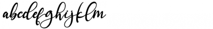 Angelynn Monogram Italic Font LOWERCASE