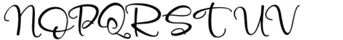 Angelynn Monogram Regular Font UPPERCASE