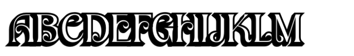 Angeris Extrude Left Font