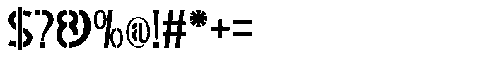 Anggaru Font OTHER CHARS