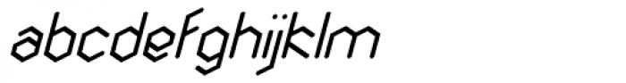 Angl Oblique Font LOWERCASE