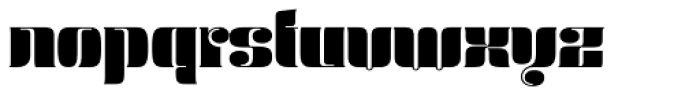 Anglaise Font LOWERCASE