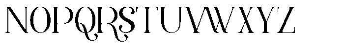 Angle Things Font UPPERCASE