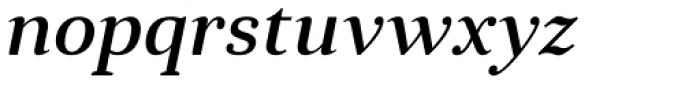 Anglecia Pro Text Medium Italic Font LOWERCASE