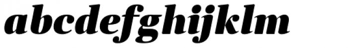 Anglecia Pro Title Black Italic Font LOWERCASE