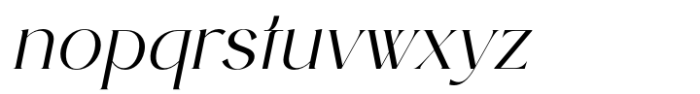 Anglera Italic Font LOWERCASE