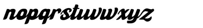 Angley Script Italic Font LOWERCASE