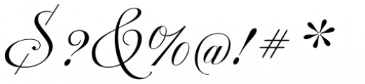 Anglez Script Font OTHER CHARS