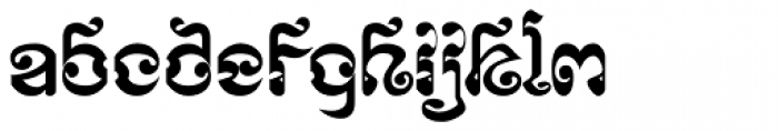 AngloAngkor Font LOWERCASE