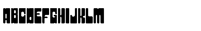 Angoko Font UPPERCASE
