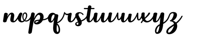 Angoline Font LOWERCASE