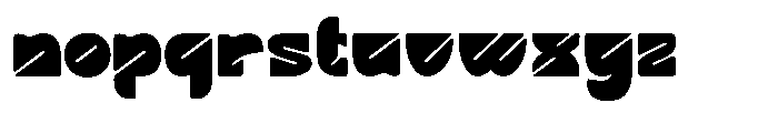 Angrion Regular Font LOWERCASE
