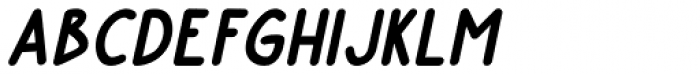 Angry Ronin Bold Italic Font UPPERCASE