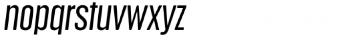 Anguita Sans Medium Italic Font LOWERCASE