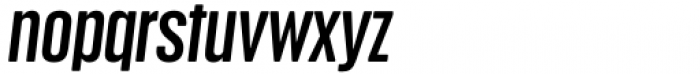 Anguita Sans Semi Bold Italic Font LOWERCASE