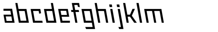 Angulosa M.8 Italic Font LOWERCASE