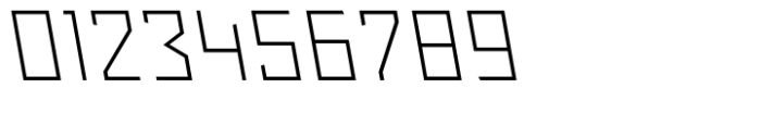 Angulosa M.8 Light Italic Font OTHER CHARS