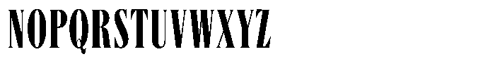 Angusta Bold Font UPPERCASE