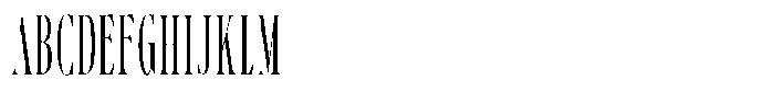 Angusta Light Font UPPERCASE