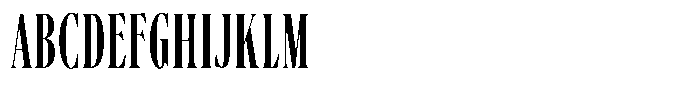 Angusta Medium Font UPPERCASE