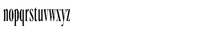 Angusta Regular Font LOWERCASE