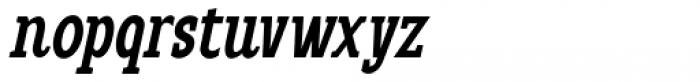 Anicon Slab Bold Italic Font LOWERCASE