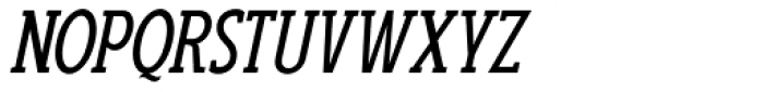 Anicon Slab Medium Italic Font UPPERCASE