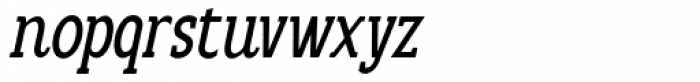 Anicon Slab Medium Italic Font LOWERCASE