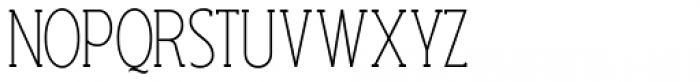 Anicon Slab Thin Font UPPERCASE