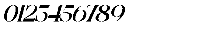 Anikea Italic Font OTHER CHARS