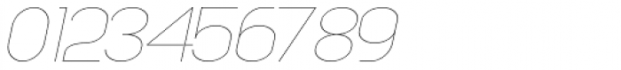 Anikka Sans UltraLight Italic Font OTHER CHARS