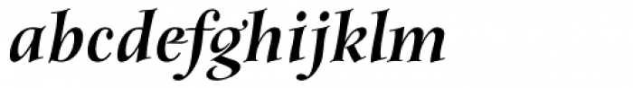 Anima Black Italic Font LOWERCASE