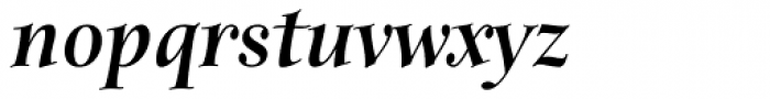 Anima Black Italic Font LOWERCASE