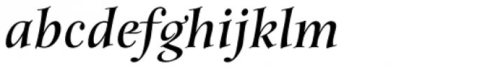 Anima Std Bold Italic Font LOWERCASE