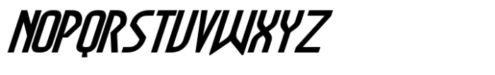 Animal Hunter Oblique Font LOWERCASE