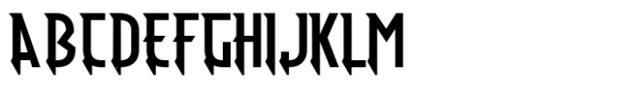 Animal Hunter Regular Font UPPERCASE