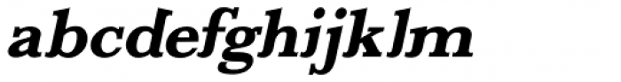 Animus Bold Italic Font LOWERCASE