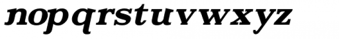Animus Bold Italic Font LOWERCASE