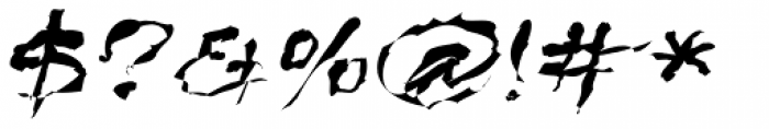 Anino Italic Font OTHER CHARS