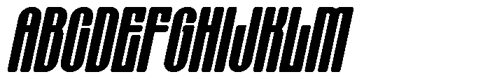 Anisera Italic Font UPPERCASE