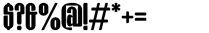 Anisera Regular Font OTHER CHARS