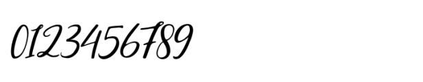 Anitasha Italic Font OTHER CHARS