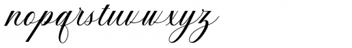 Anitha Regular Font LOWERCASE
