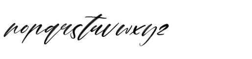 Ankara Stream Italic Font LOWERCASE